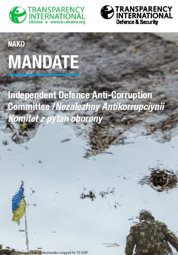 PDF cover of NAKO Mandate