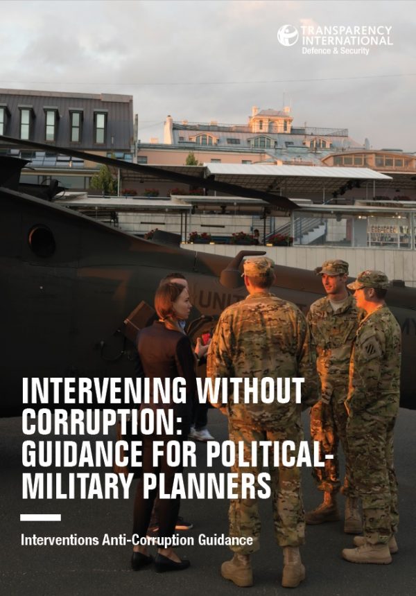 PDF cover of Intervening Without Corruption: Guidance for Political-Military Planners