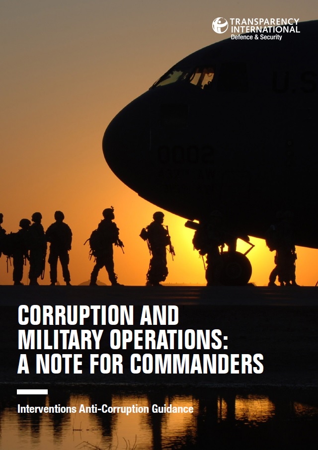 Corruption and Military Operations: A Note for Commanders ...