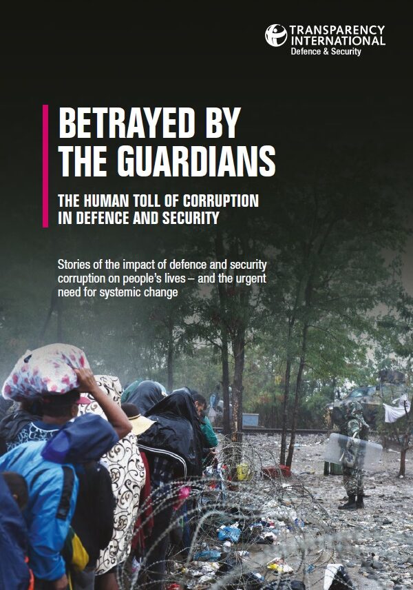 PDF cover of Betrayed by the Guardians: The human toll of corruption in defence and security