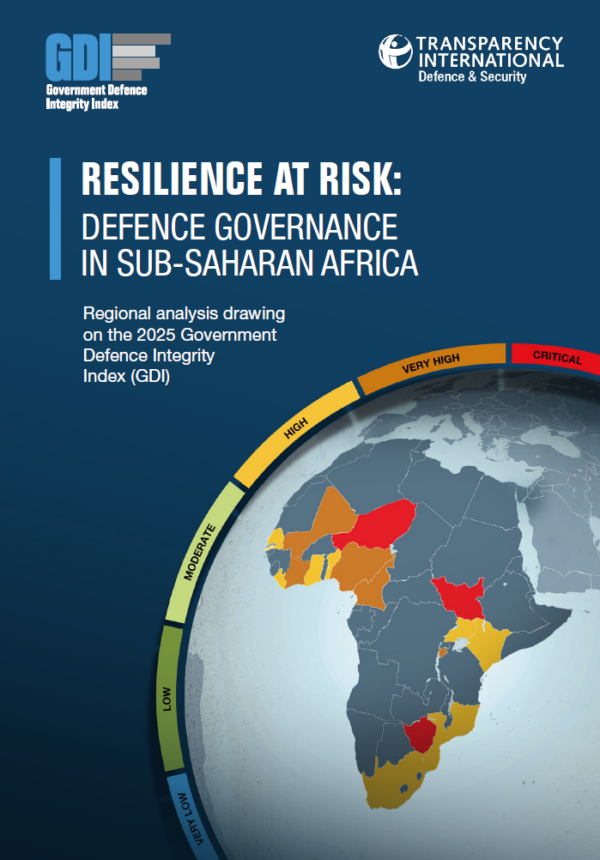 PDF cover of Resilience at Risk: Defence Governance in Sub-Saharan Africa